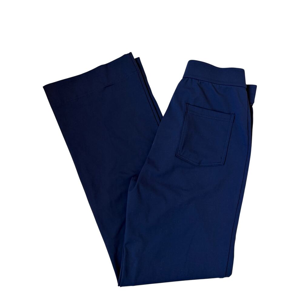 Halara DayStretch High Waisted Pockets Straight Leg Casual Pants (Navy) - ST